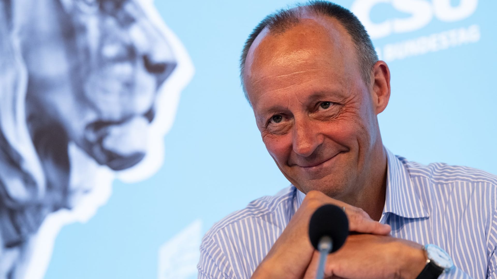 Friedrich Merz: Der CDU-Vorsitzend nahm an der Klausur der CSU-Landesgruppe im Bundestag im oberbayerischen Kloster Andechs teil.