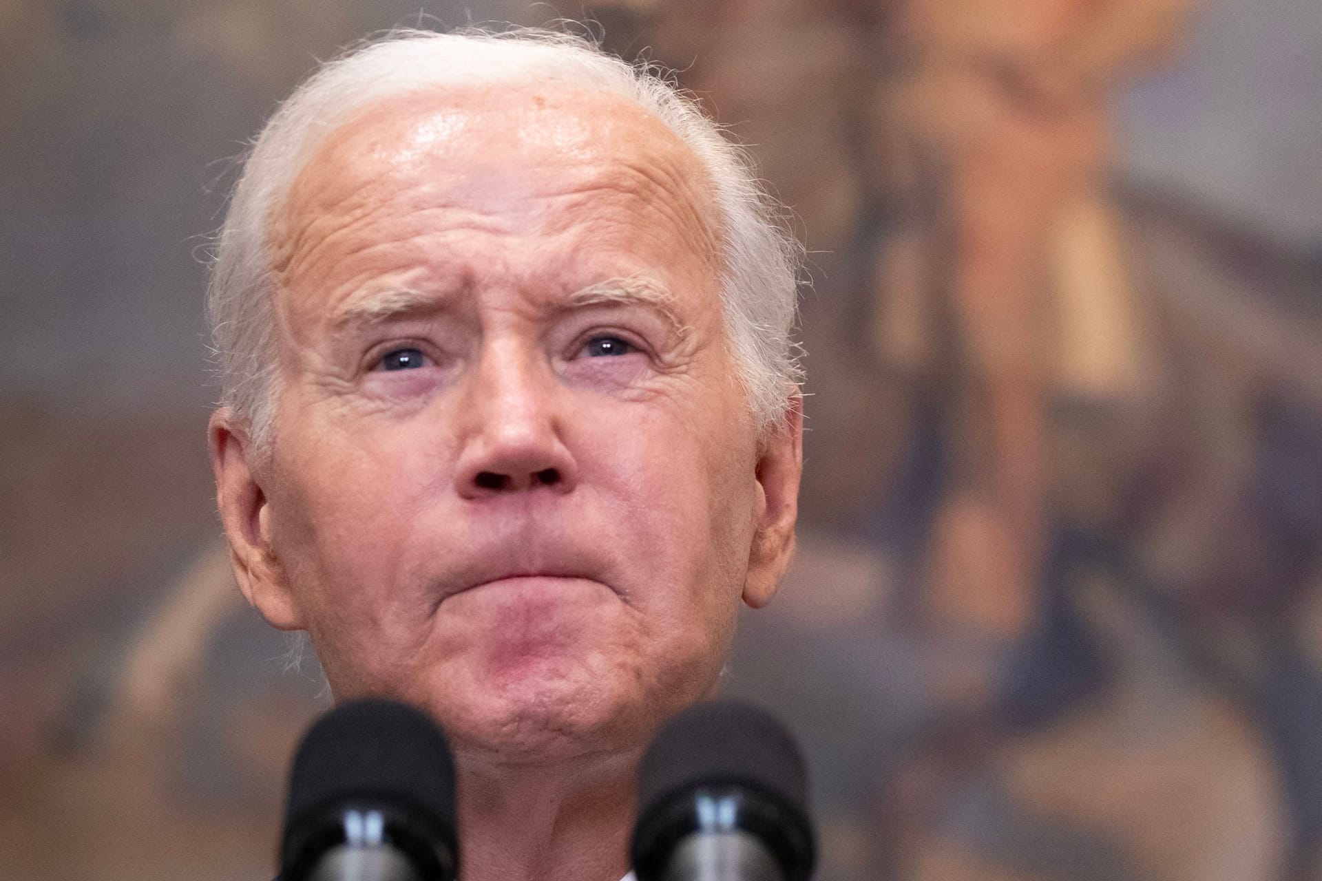 US-Präsident Joe Biden: Sein Amtssitz musste kurzzeitig geräumt werden.