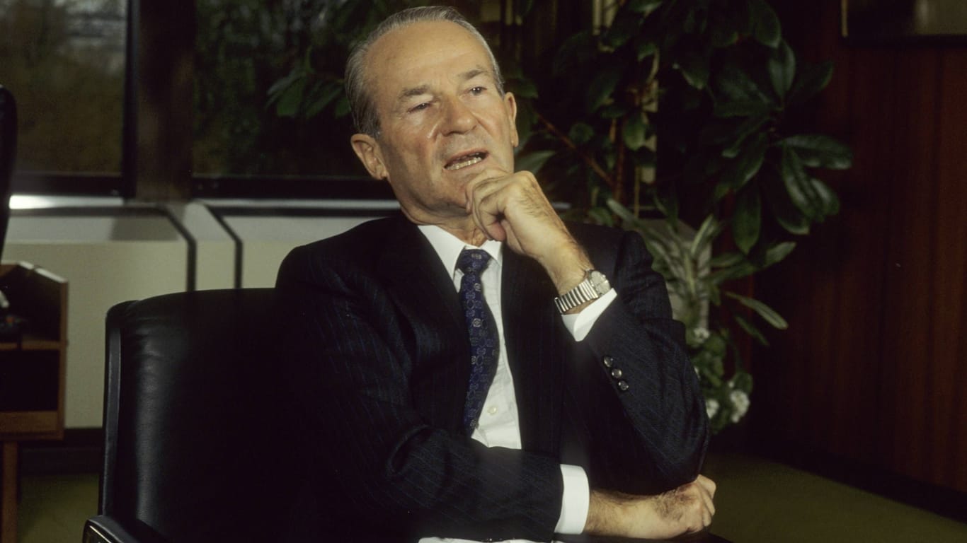 Reinhard Mohn im Jahr 1991: Der Unternehmer machte Bertelsmann zu einem internationalen Medienunternehmen.