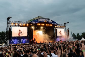 "Snipes Stage" des "Rolling Loud" in Amsterdam: Das Festival hat in Europa drei Ableger – in Amsterdam, Portugal und München.