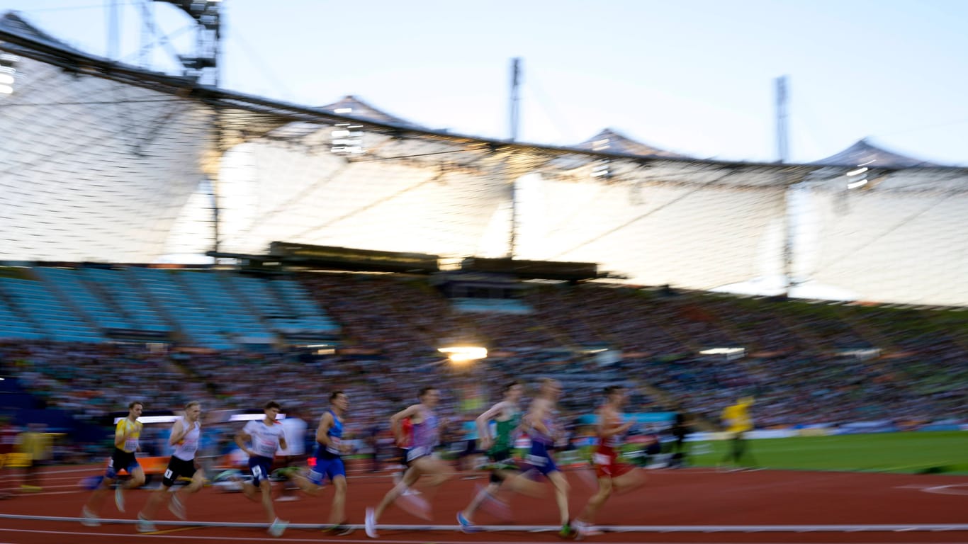 800-Meter-Rennen bei den European Championships in München 2022 (Archivbild): Die Mini-Spiele im vergangenen Jahr wurden zum vollen Erfolg – sollten 2036 aber nicht im Großen wiederholt werden.