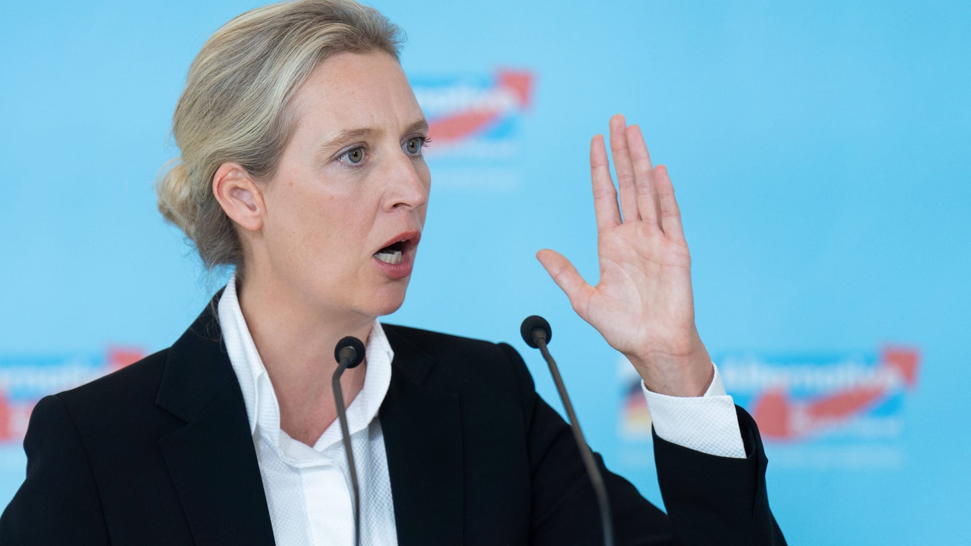 Alice Weidel: Die AfD-Vorsitzende und ihre Partei sind zweitstärkste Kraft.