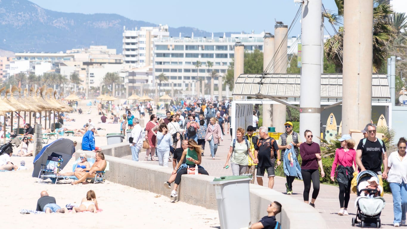 Playa de Palma auf Mallorca: Zu viele Touristen sind für Reisende ein besonderes Ärgernis.