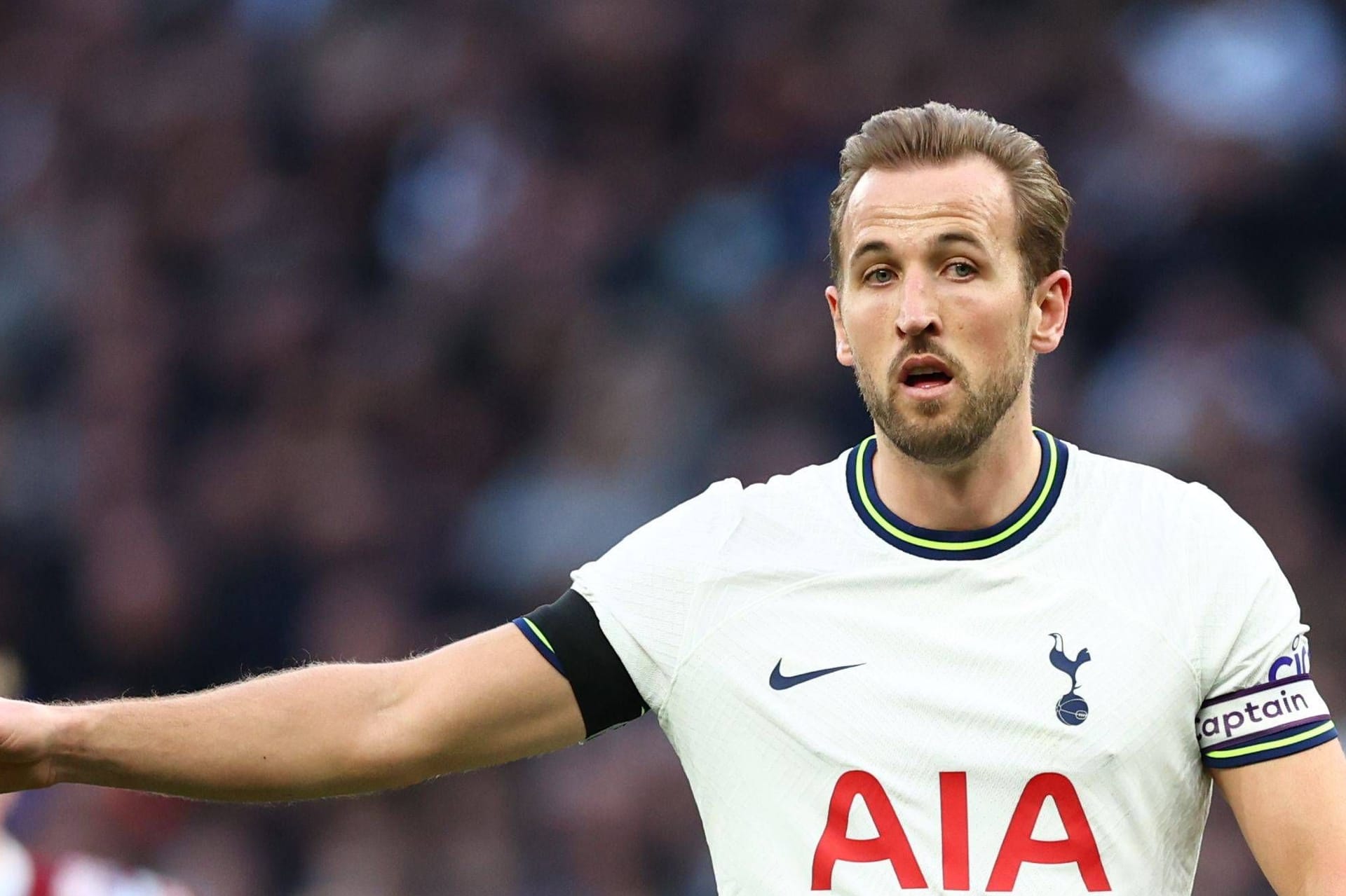 Harry Kane: Der Stürmer würde wohl gerne zum FC Bayern wechseln.