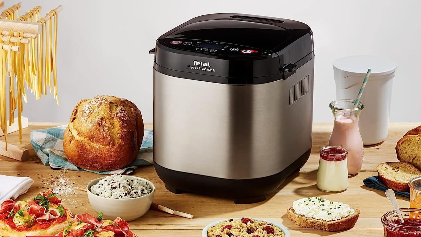 Amazon-Angebot: Mit dem reduzierten Brotbackautomaten von Tefal genießen Sie jeden Tag frisches Brot.