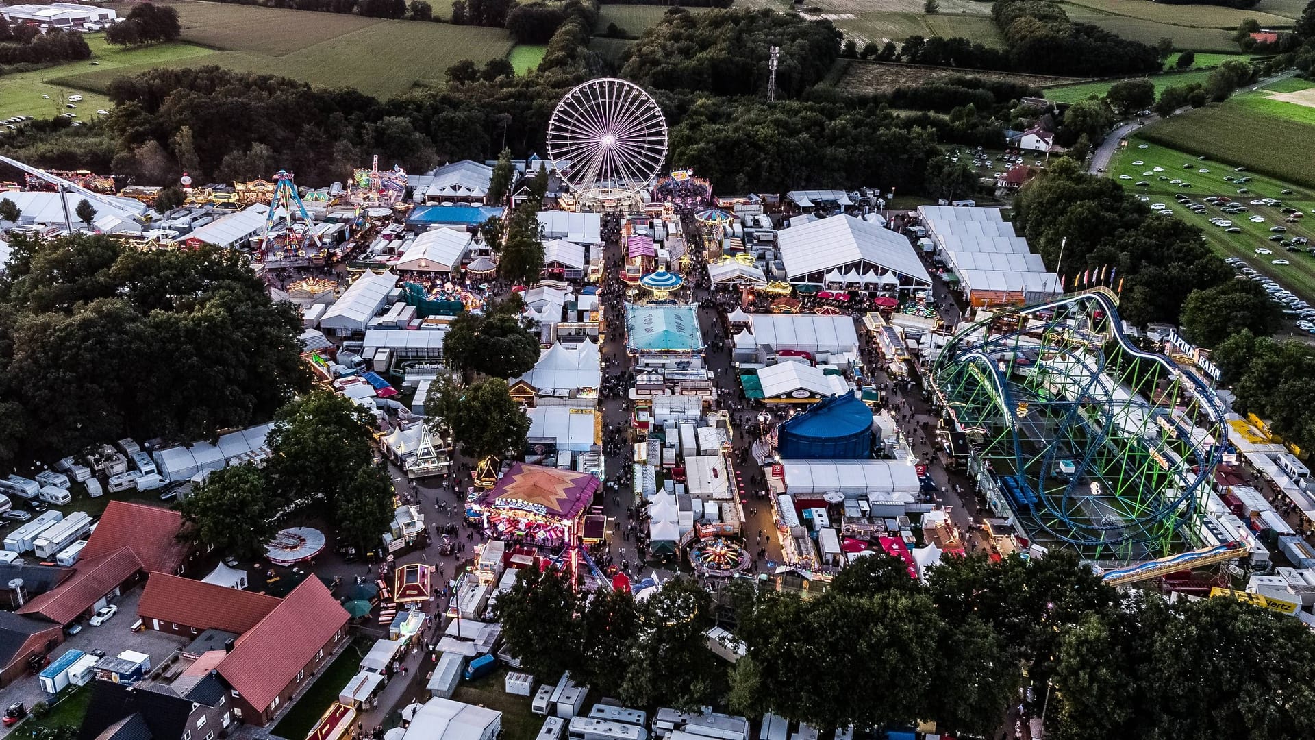 Stoppelmarkt: Die Kirmes in Vechta schafft es in die Top 9.