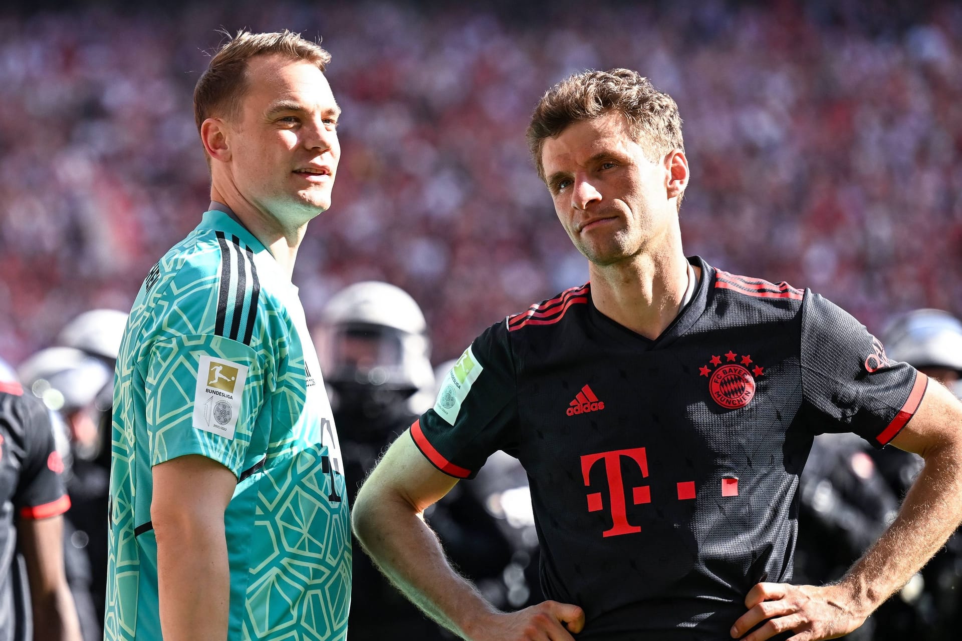 Manuel Neuer und Thomas Müller: Flick gibt den Bayern-Stars keine Garantien.