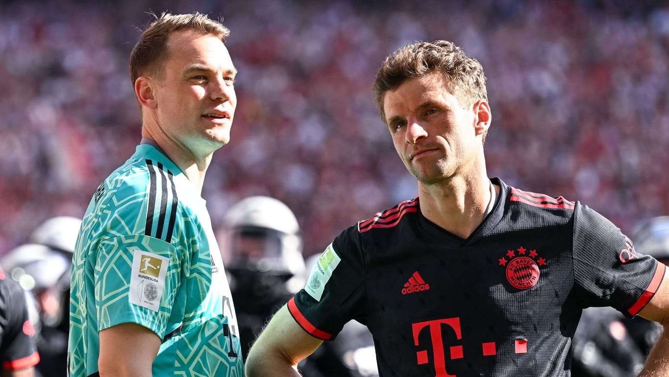 Manuel Neuer und Thomas Müller: Flick gibt den Bayern-Stars keine Garantien.