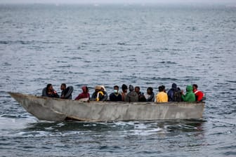 Boot mit Migranten