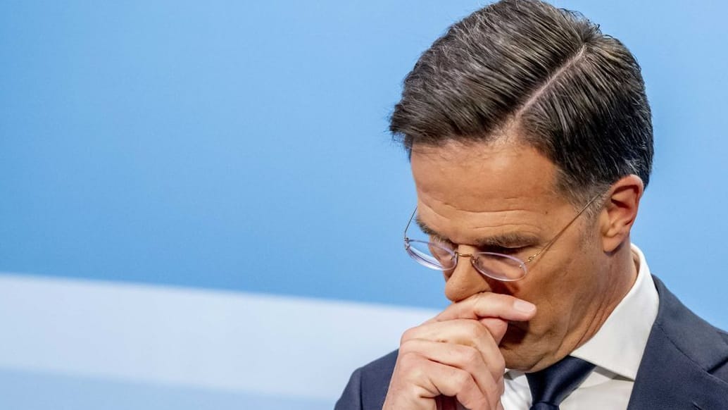 Mark Rutte, Ministerpräsident der Niederlande, spricht nach dem wöchentlichen Ministerrat zur Presse.