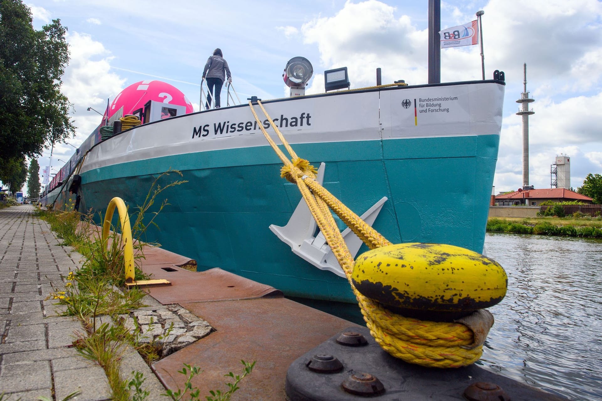 Wissenschaftsschiff hält an acht Orten in NRW