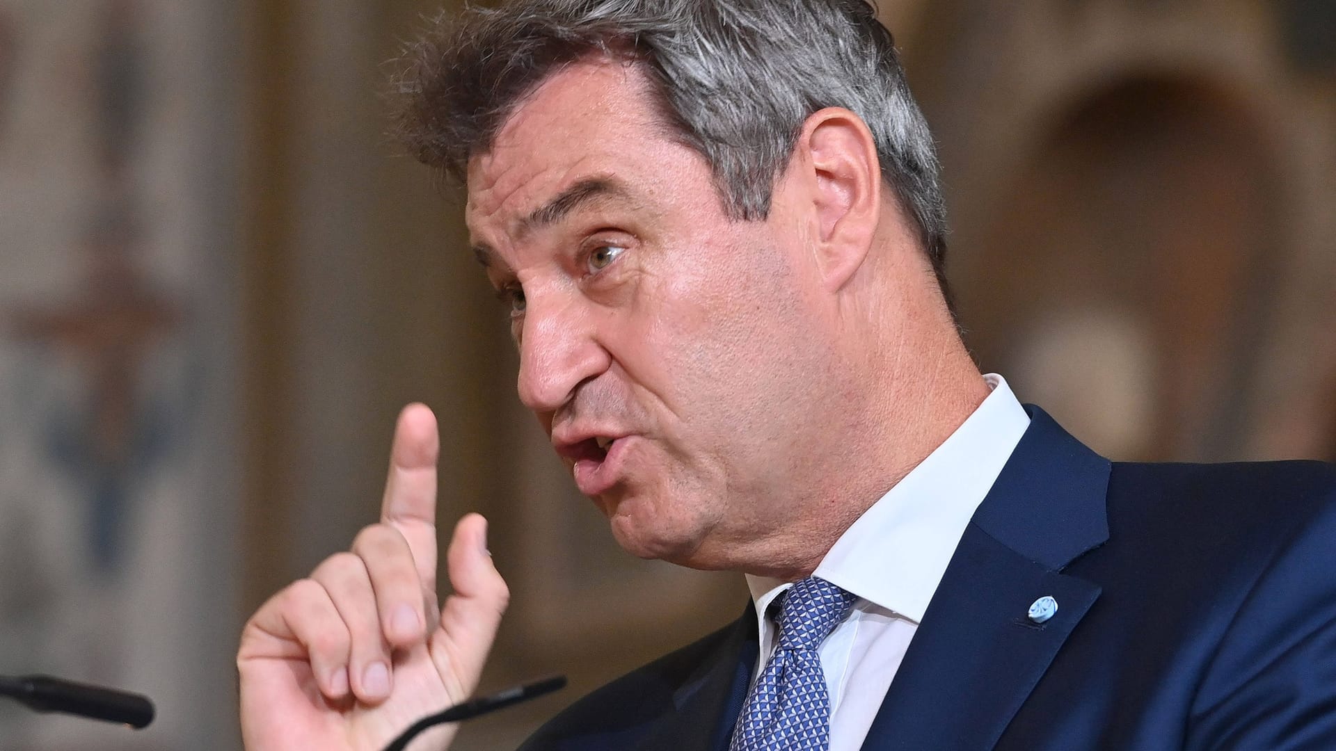 Markus Söder: Er kritisiert die "Letzte Generation".