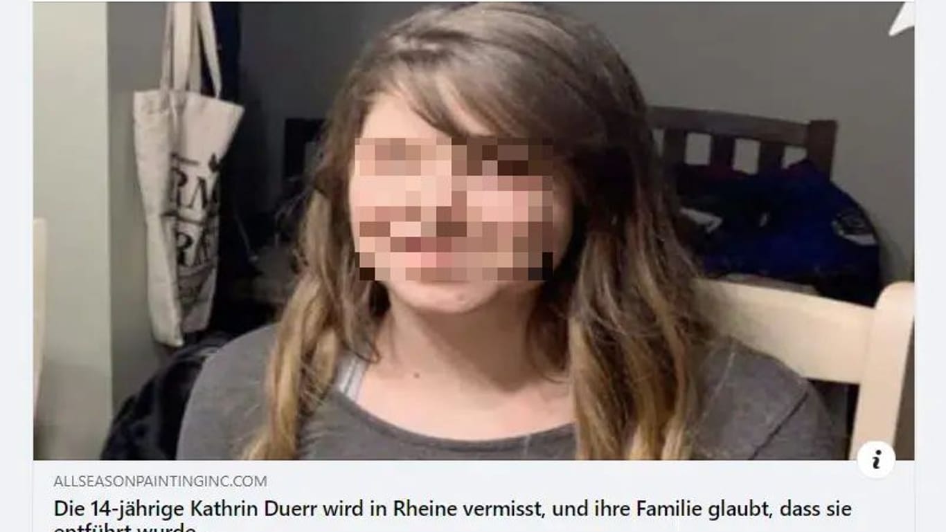 Das angeblich vermisste Mädchen aus Rheine: Das Kind verschwand 2021 in den USA, tauchte aber wieder auf.