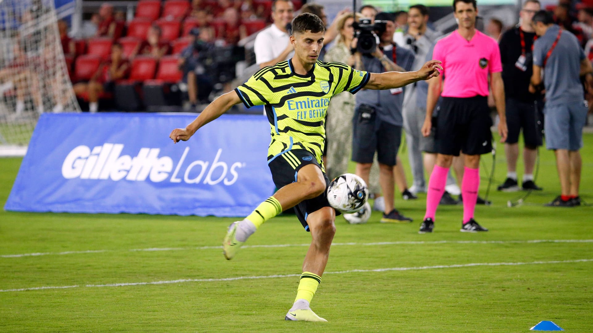 Kai Havertz: Der deutsche Nationalspieler während der MLS-Challenge.