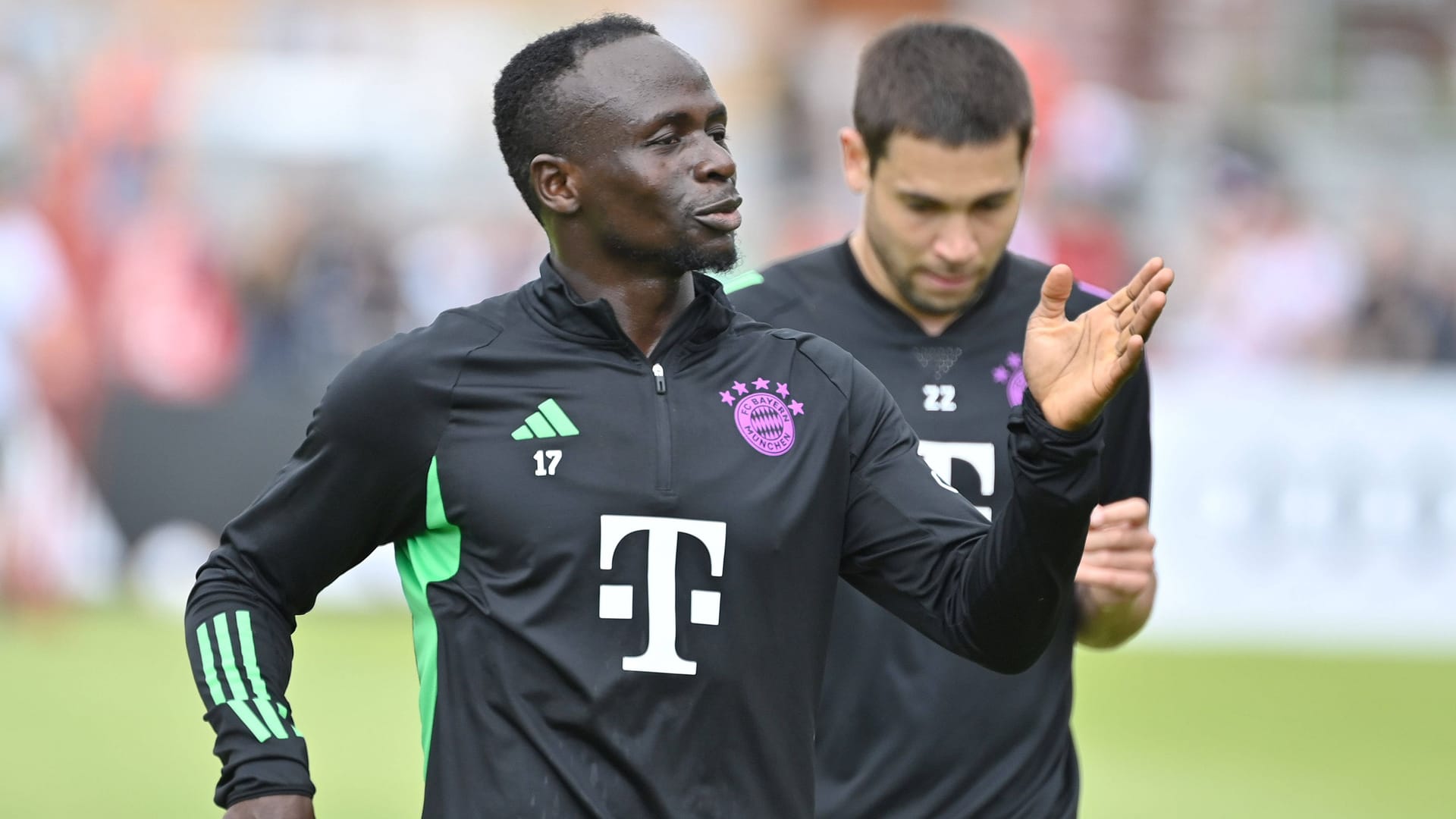 Sadio Mané im Training beim FC Bayern: Abschied so gut wie sicher?