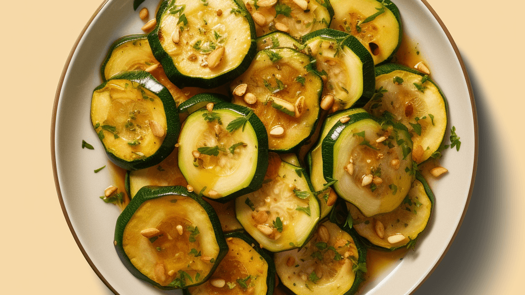 Gebratene Zucchini