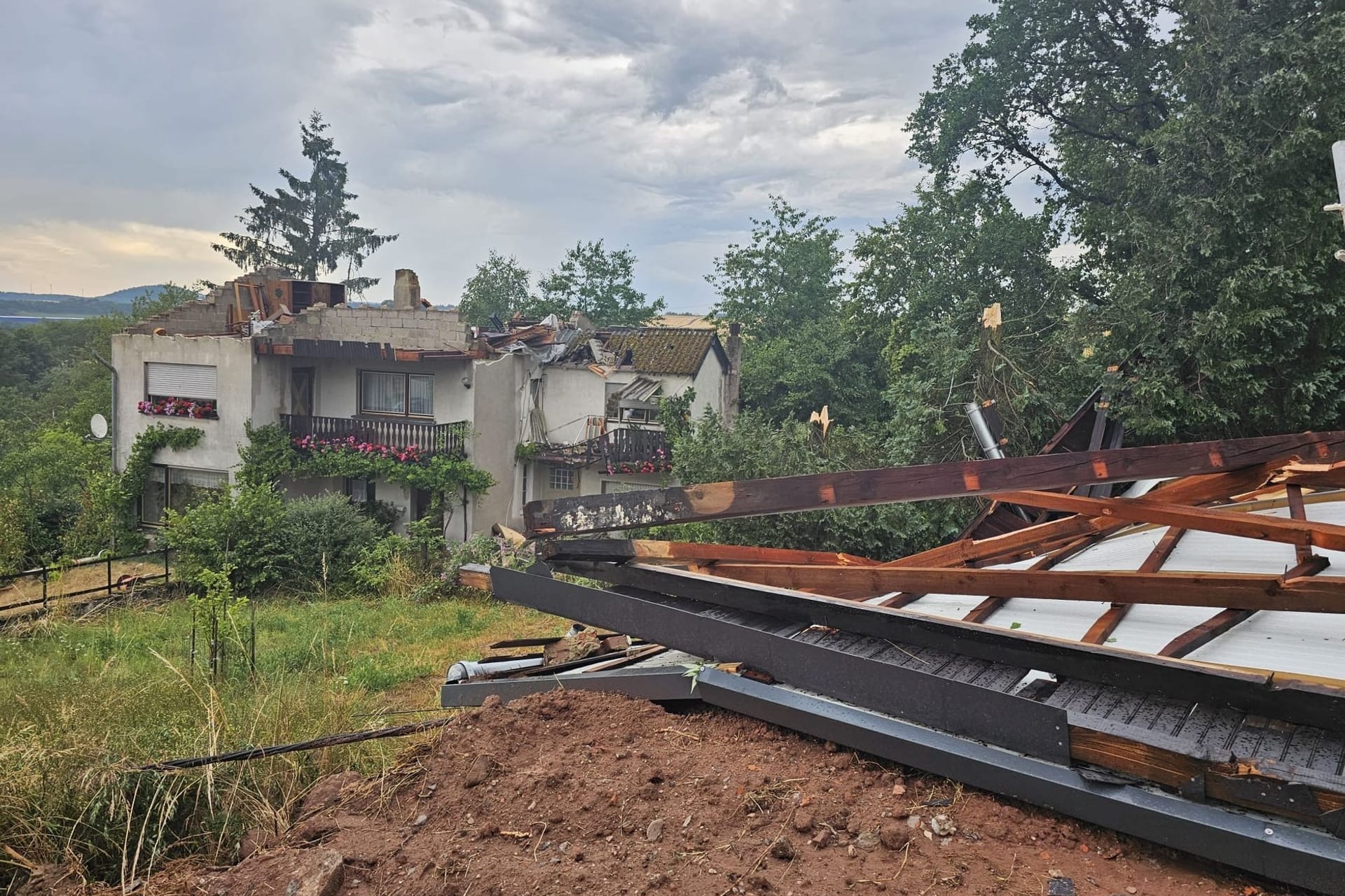 Unwetter im Saarland