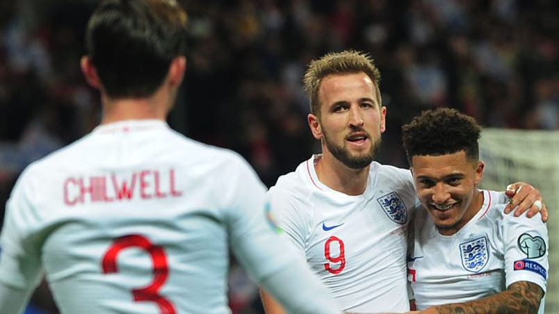 Harry Kane (l.) und Jadon Sancho: Werden sie die Vereine tauschen?