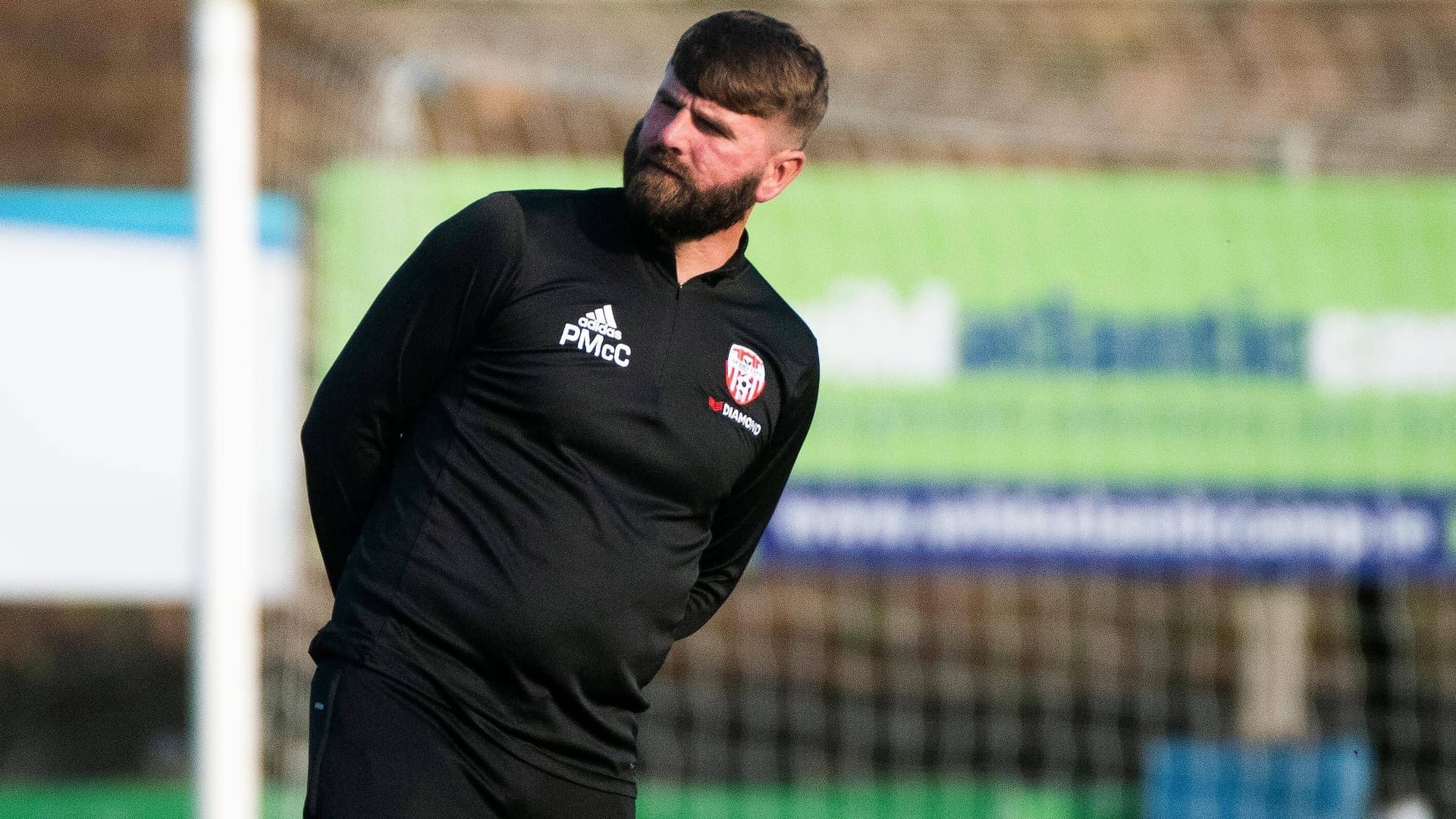 McCourt leitete seit Januar 2019 die Nachwuchsabteilung von Derry City.