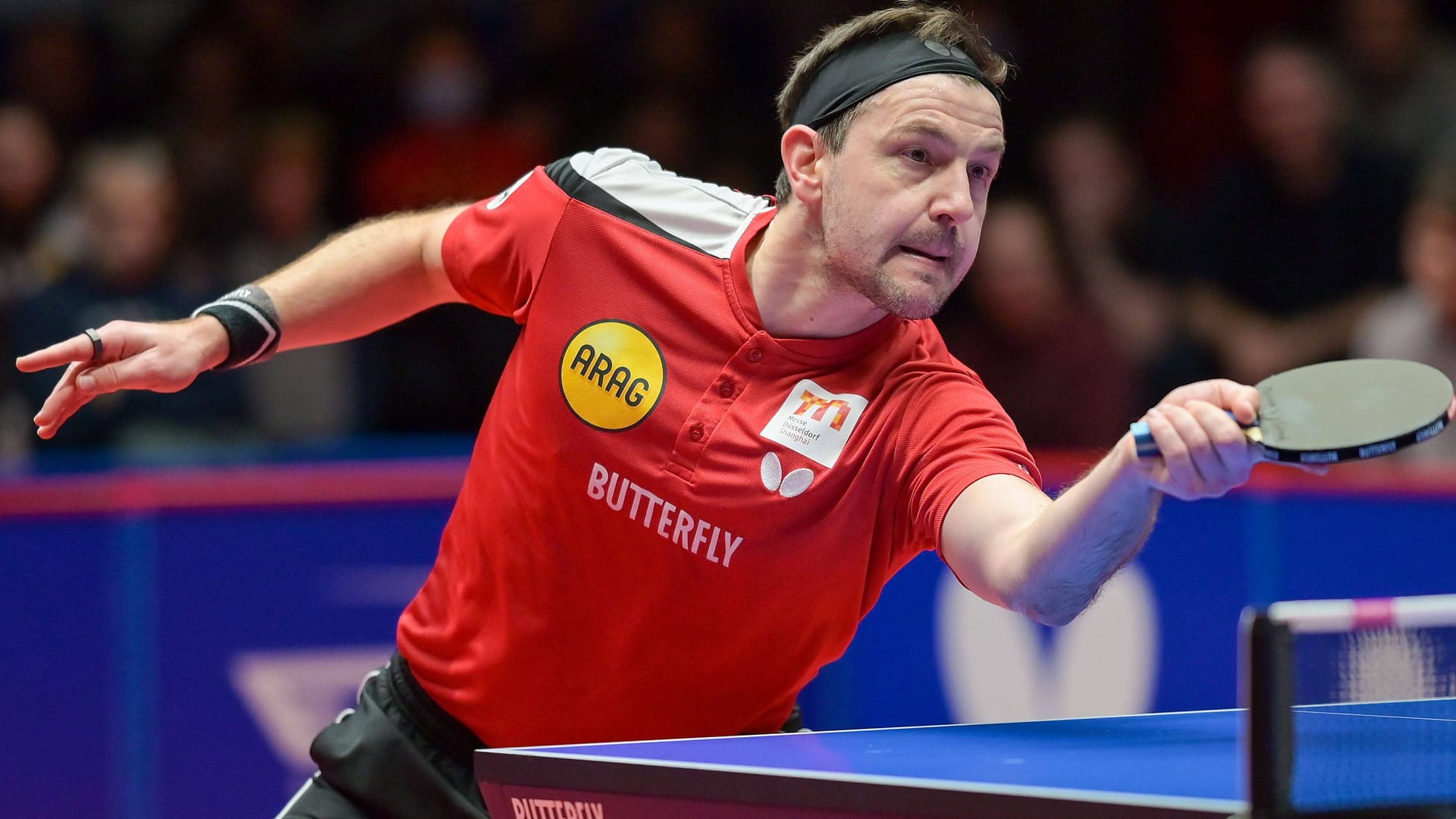 Timo Boll: Das deutsche Tischtennis-Ass erlebt aktuell eine hohe sportliche Belastung.