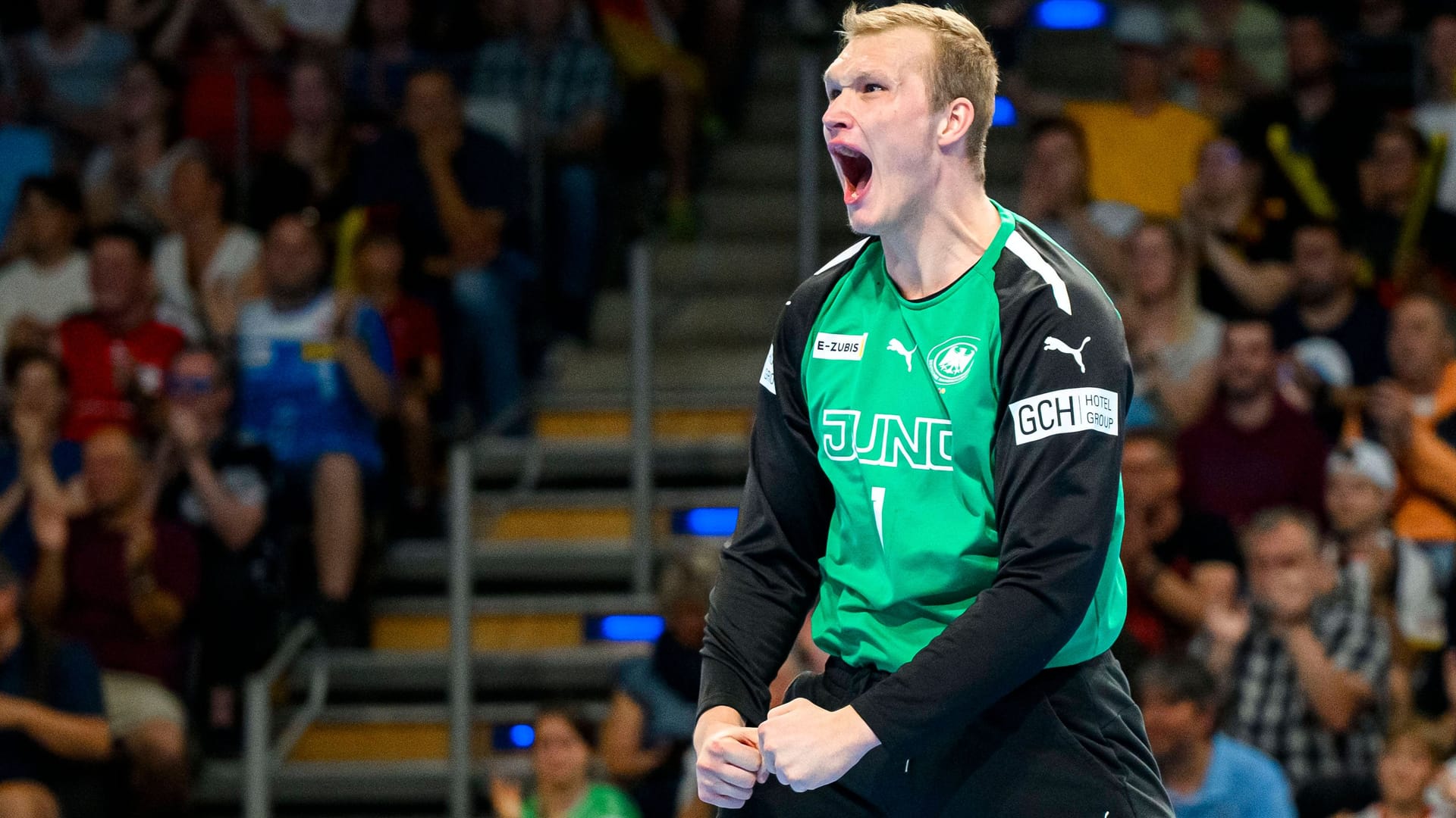 David Späth: Der Torhüter von den Rhein-Neckar Löwen brillierte im Finale.