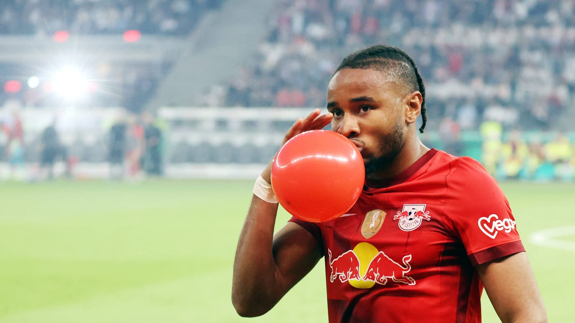 Christopher Nkunku: Der Franzose schoss Leipzig im Juni zum Pokalsieg.