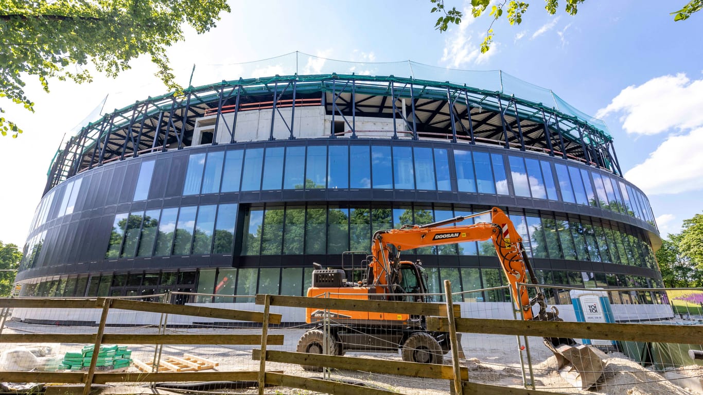 Der SAP Garden: Die neue Mehrzweckhalle im Olympiapark soll 2024 fertig werden.