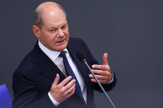 Olaf Scholz: Er stellte sich den Fragen der Bundesregierung.