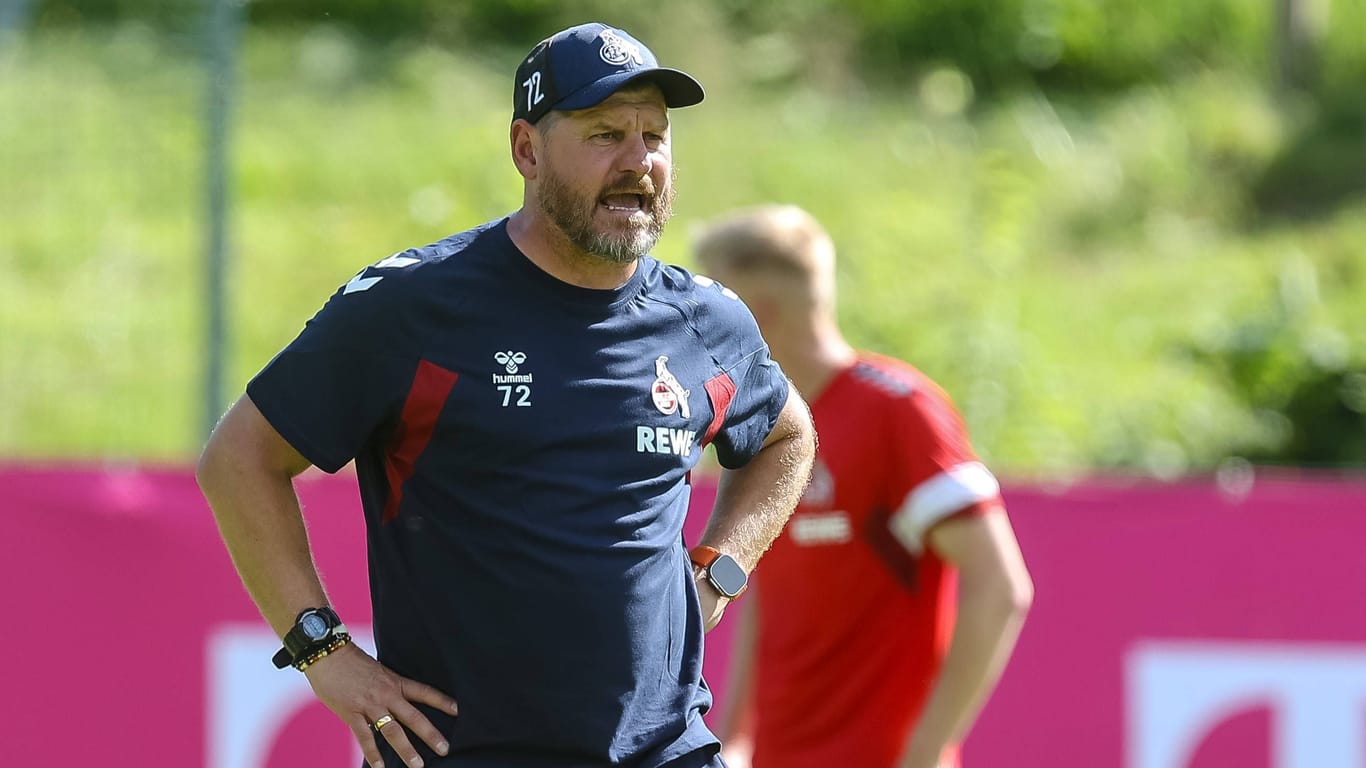 Steffen Baumgart: Der Trainer des 1. FC Köln war nach dem Testspiel sauer.