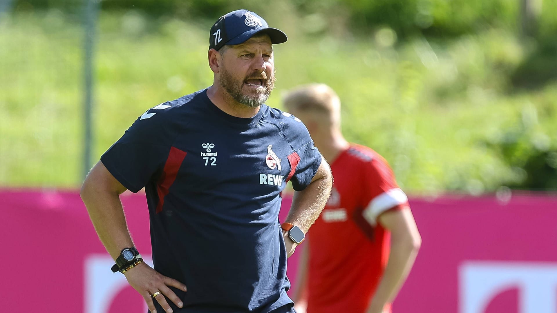 Steffen Baumgart: Der Trainer des 1. FC Köln war nach dem Testspiel sauer.