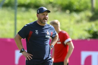 Steffen Baumgart: Der Trainer des 1. FC Köln war nach dem Testspiel sauer.