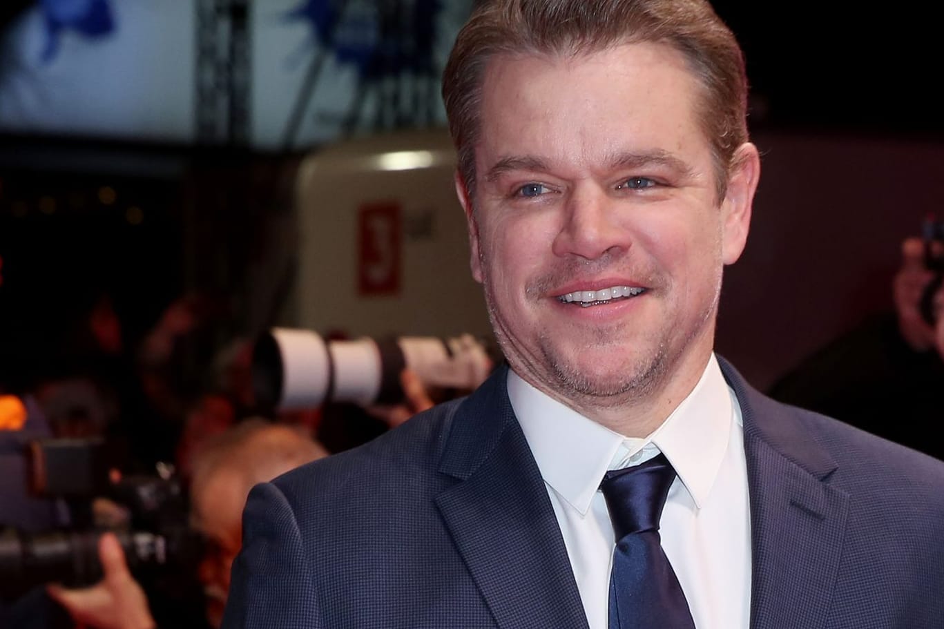 Matt Damon: Der Schauspieler nahm seine Familie mit auf den roten Teppich.