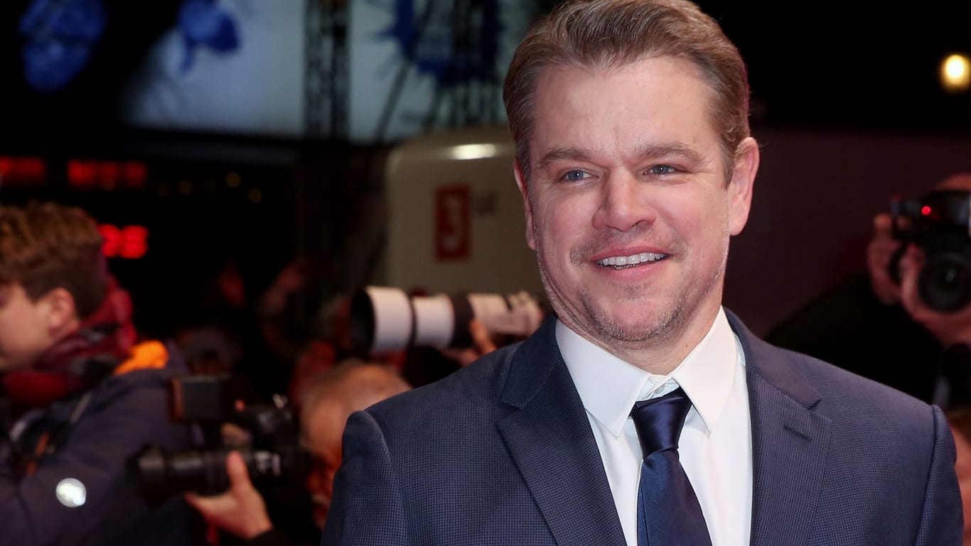 Matt Damon: Der Schauspieler nahm seine Familie mit auf den roten Teppich.
