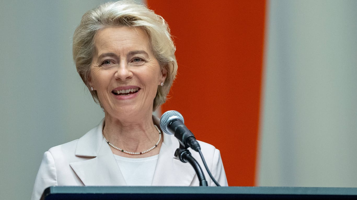 Ursula Von der Leyen (CDU) leitet die Europäischen Kommission: Die AfD stichelt immer wieder auch persönlich gegen die Kommissions-Präsidentin, die aus Deutschland kommt.