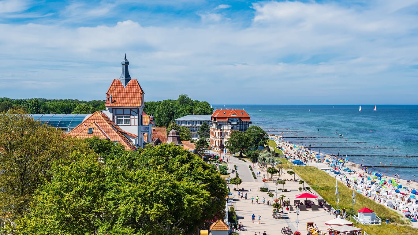 Kühlungsborn: Die Stadt liegt direkt an der Ostsee, ist aber nicht nur als Badeort beliebt.