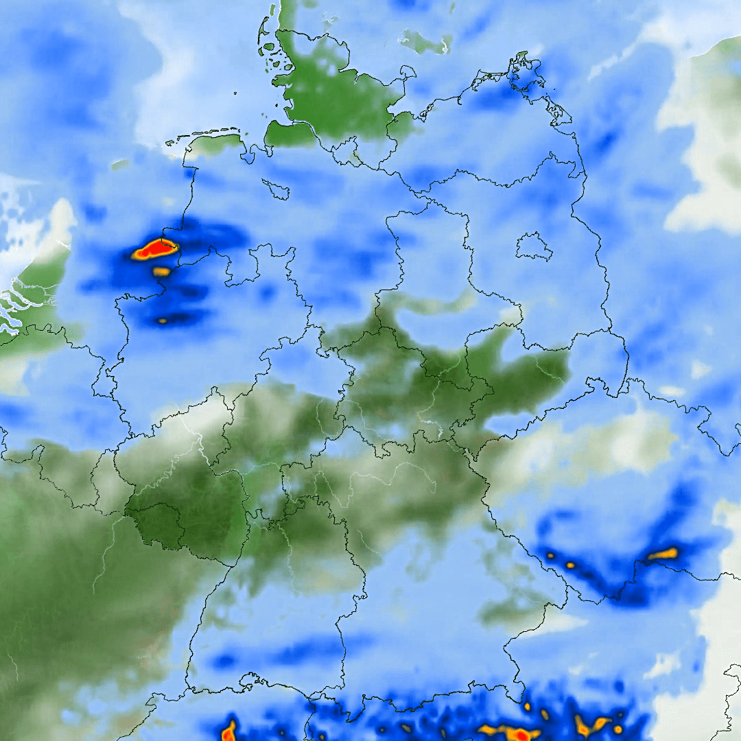 Regenradar für Bad Berka, München