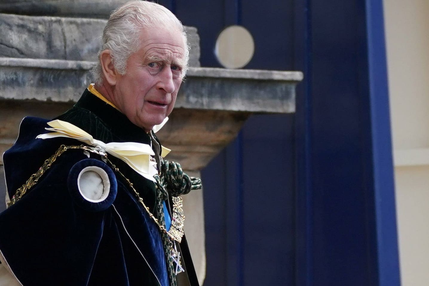 König Charles III.: Er wurde in Schottland erneut gekrönt.