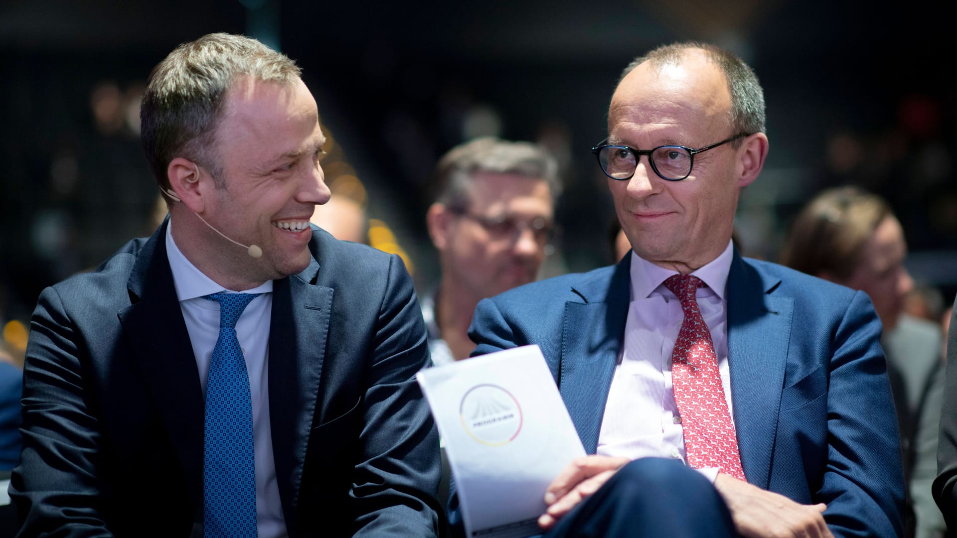 Mario Czaja (l) und Friedrich Merz (r): Der Posten des CDU-Generalsekretärs wird neu besetzt.