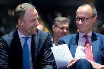 Mario Czaja (l) und Friedrich Merz (r): Der Posten des CDU-Generalsekretärs wird neu besetzt.