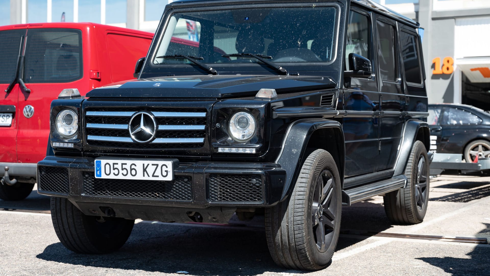 Kantiger Geländeklassiker: Mercedes G-Klasse.