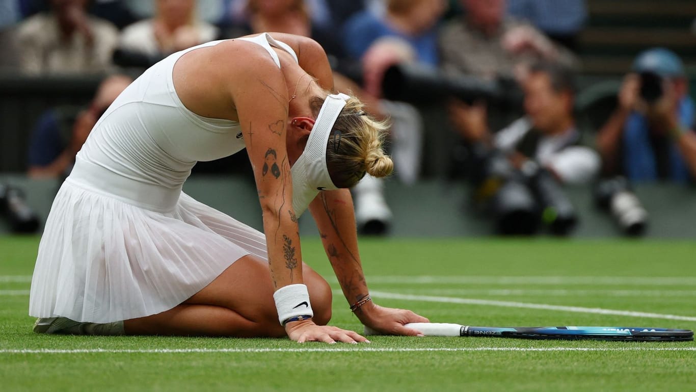 Marketa Vondrousova ist die Wimbledon-Siegerin 2023.