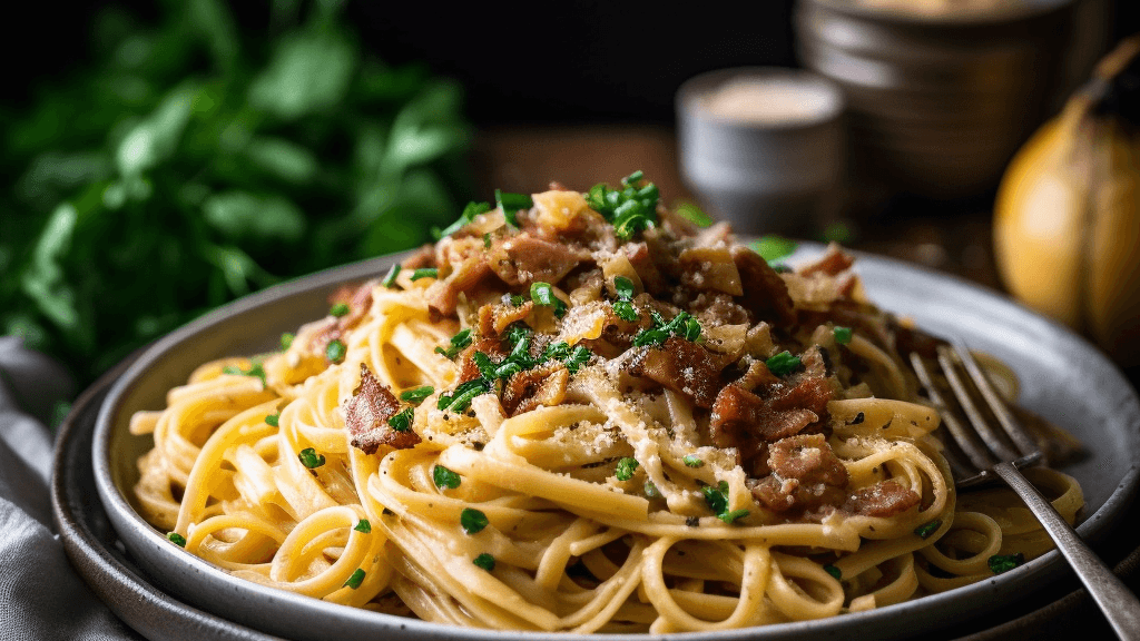 Vegane Carbonara