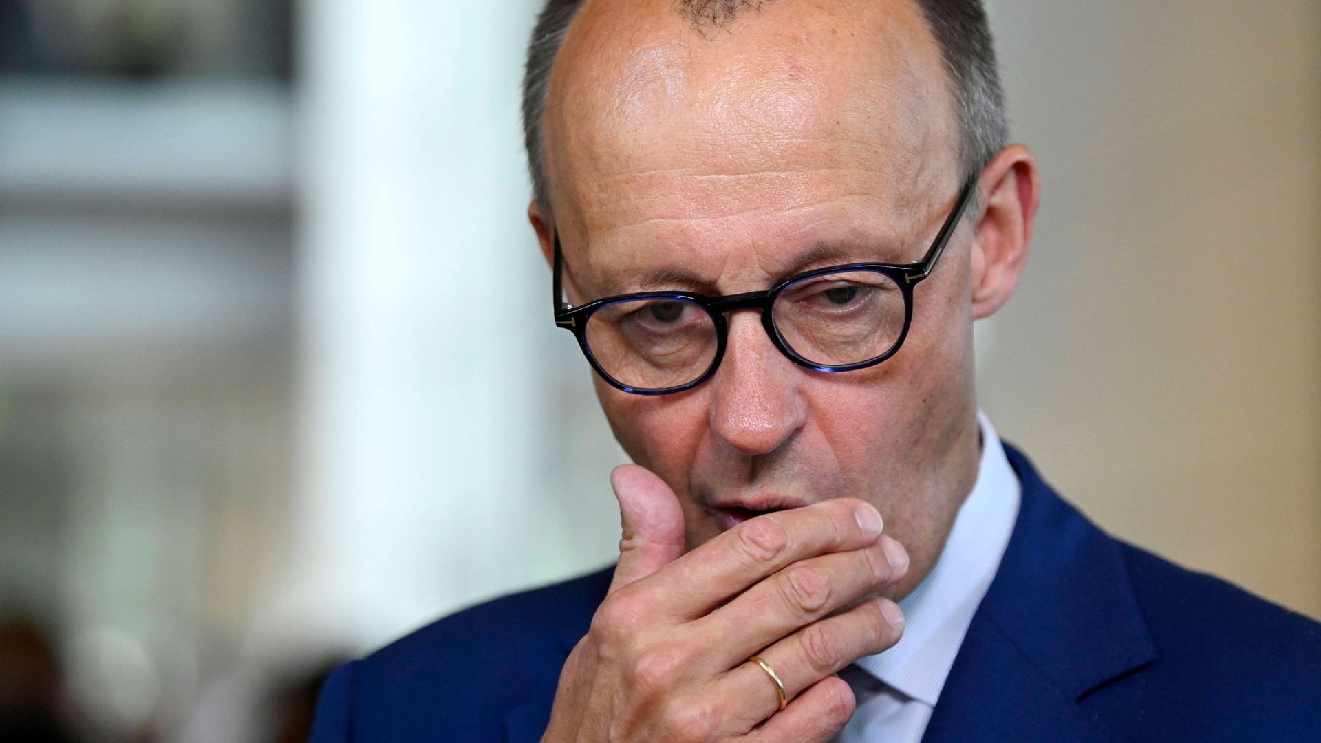 Friedrich Merz Anfang Juli 2023 im Bundestag: Der Oppositionsführer versucht, die Kontrolle zurück zu gewinnen.