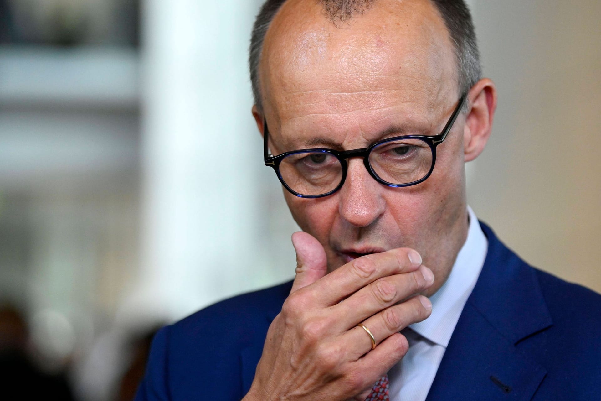 Friedrich Merz Anfang Juli 2023 im Bundestag: Der Oppositionsführer versucht, die Kontrolle zurück zu gewinnen.