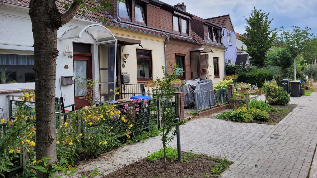 Bremen Häuschen in "Klein Mexiko" steht zum Verkauf seltene Chance