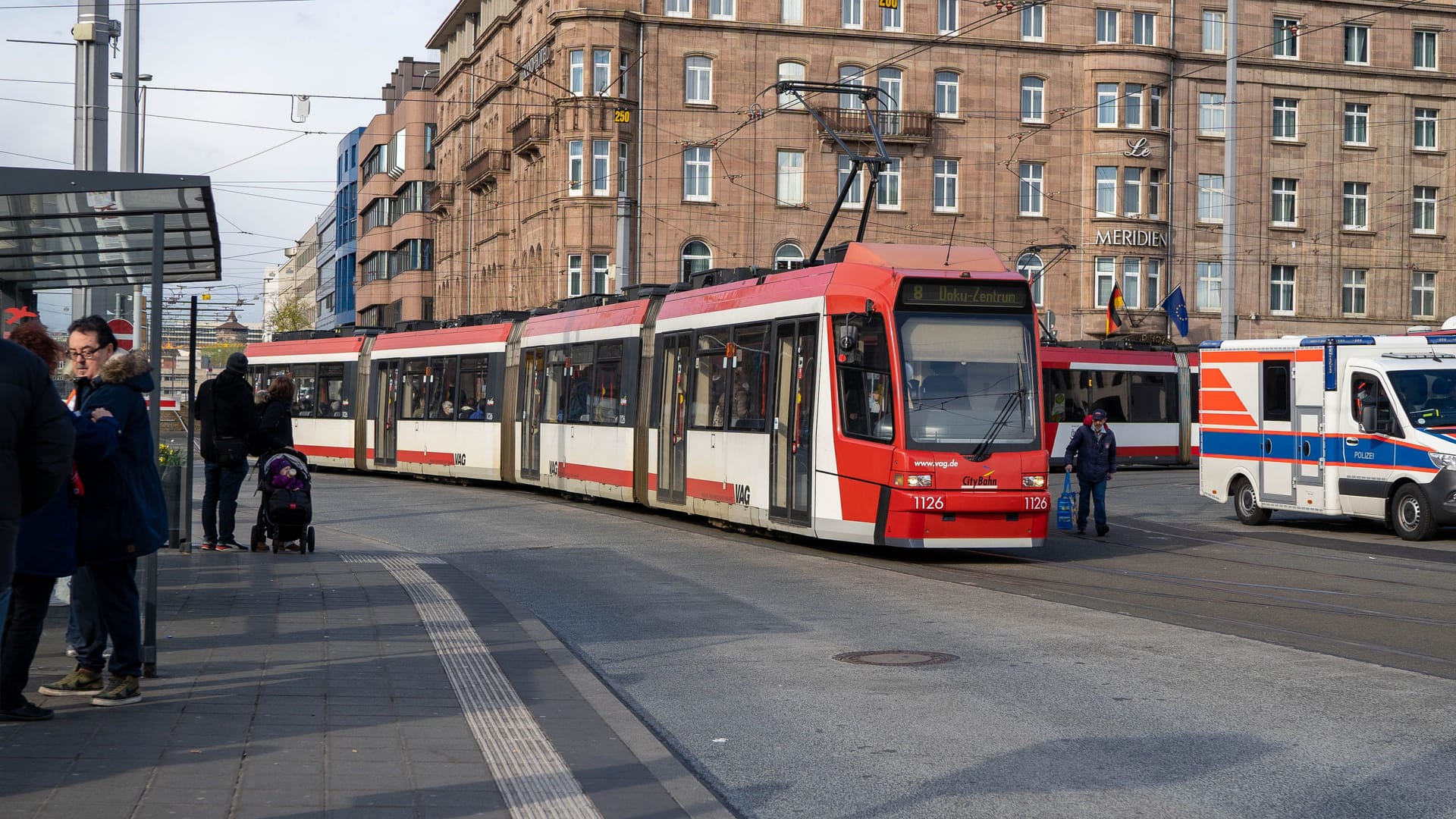 Vor dem Nürnberger Hauptbahnhof kam es zu dem Vorfall.