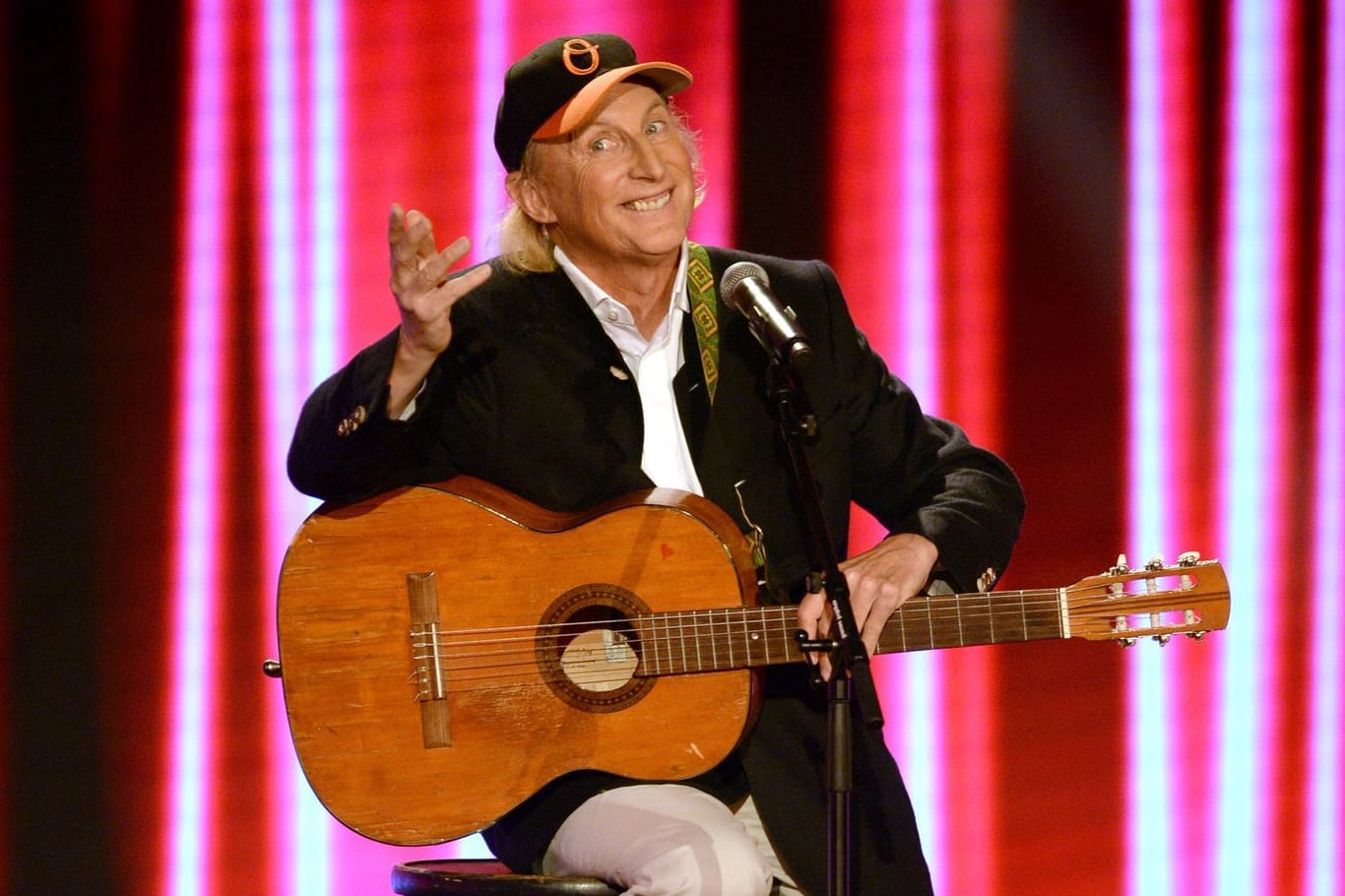Otto Waalkes bei einem Auftritt des ZDF (Archivfoto): Der Kultkomiker wird 75 Jahre alt.
