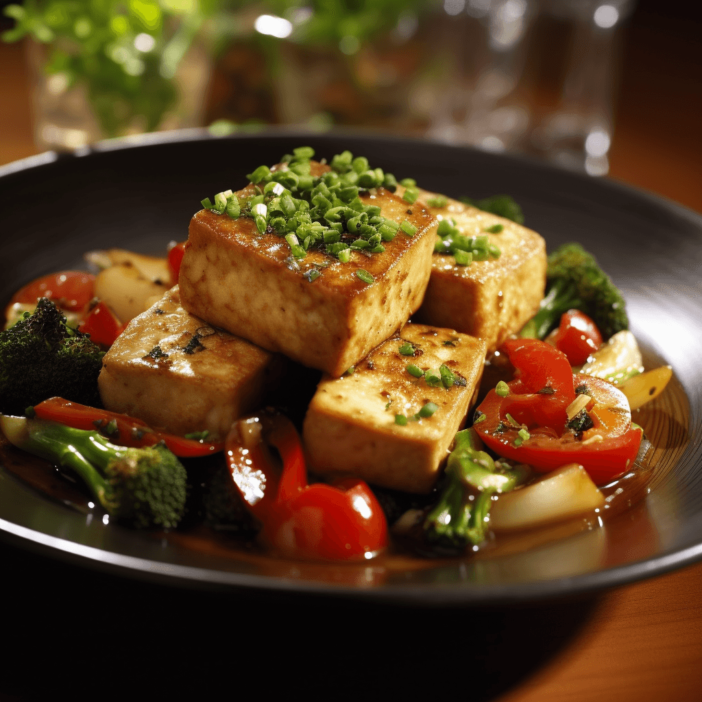 Gebratener Tofu mit Gemüse: Mit den passenden Gewürzen zaubern Sie ein schmackhaftes Gericht.