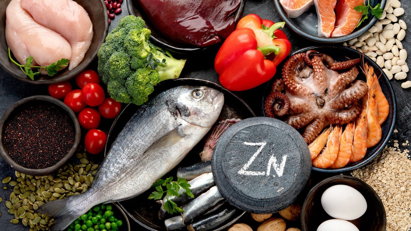Nährstoffreich: Fleisch, Leber, Fisch und Meeresfrüchte enthalten einen hohen Anteil an Zink.