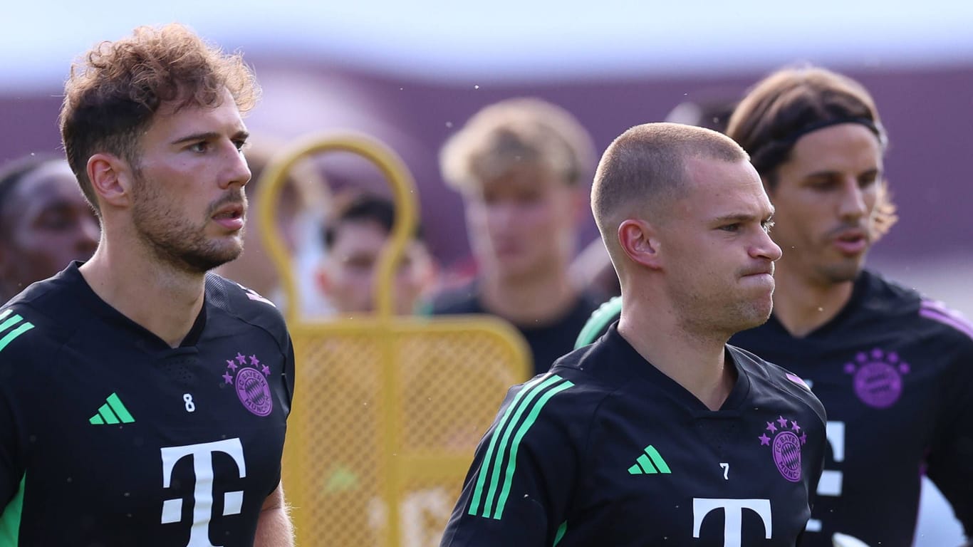 Bleiben sie bei Bayern? Leon Goretzka (l.) und Joshua Kimmich.